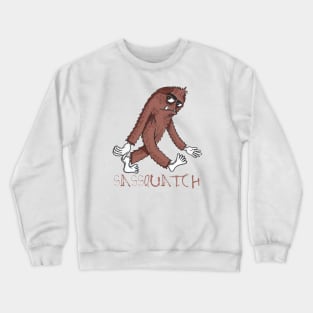 Sassquatch - Badass With An Attitude To Match Crewneck Sweatshirt